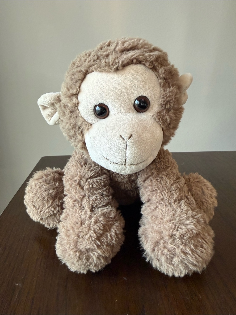 Bearington Collection Giggles The Monkey Plush Stuffed Animal 9" EUC